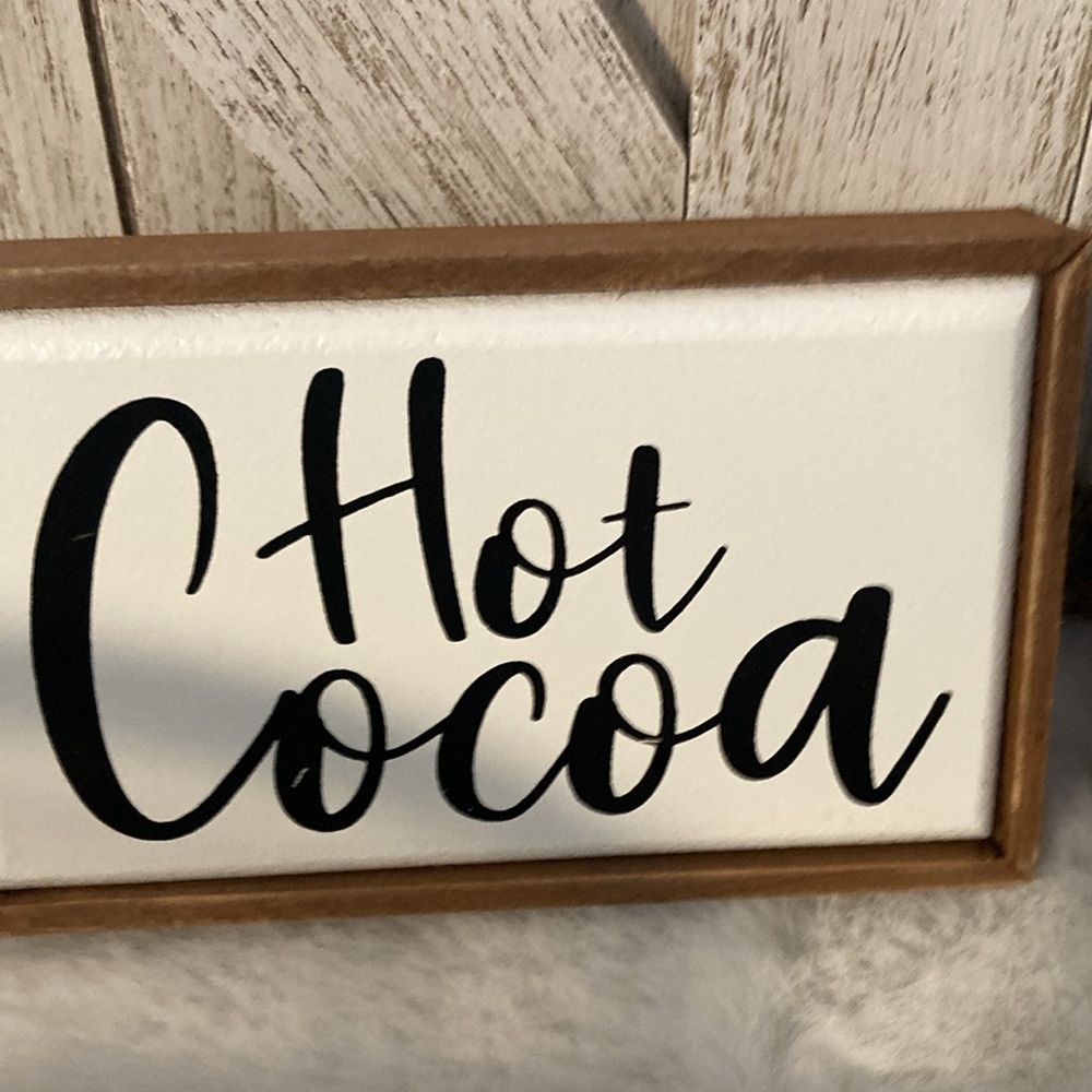 Hot Cocoa Bar Tabletop Signs - Picture 5 of 8